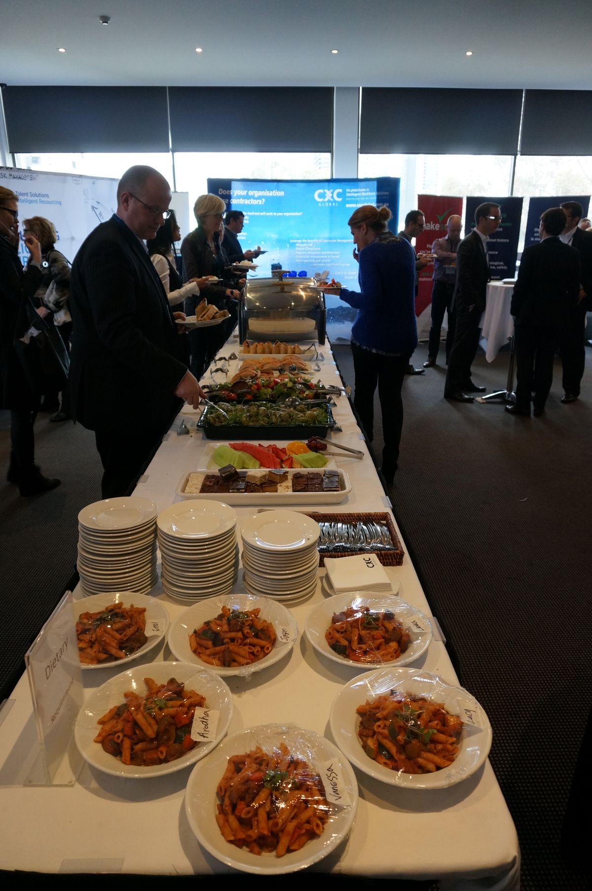Corporate event catering